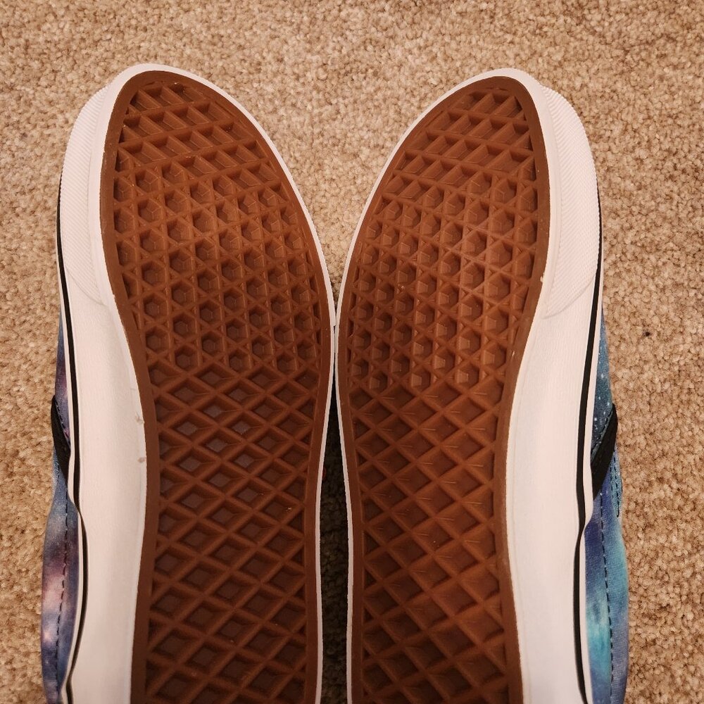 New unisex Galaxy Design Vans sneakers us mens 4.5 Womens 6.0 - Picture 5 of 7